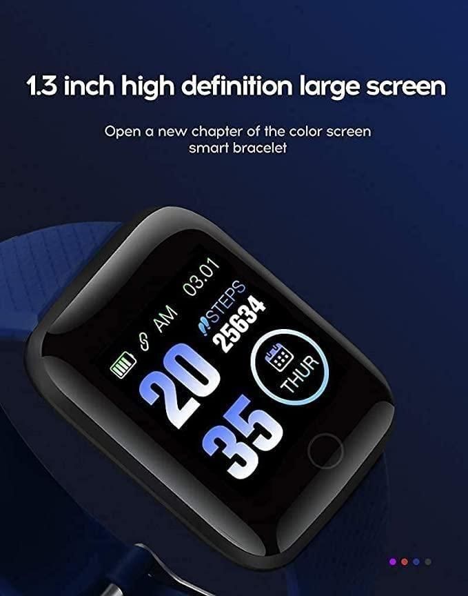Smart Bracelet Fitness Tracker Color Screen Smartwatch