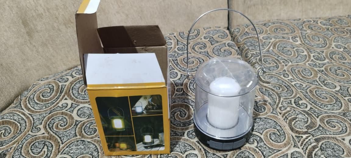 LED Rechargeable Camping Lanterns - Vintage Style, Stepless Dimming, 1 Piece