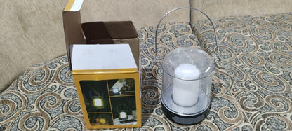 LED Rechargeable Camping Lanterns - Vintage Style, Stepless Dimming, 1 Piece